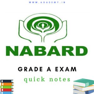 Quick notes for nabard grade A exam
